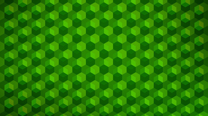 Abstract cubes retro styled colorful background