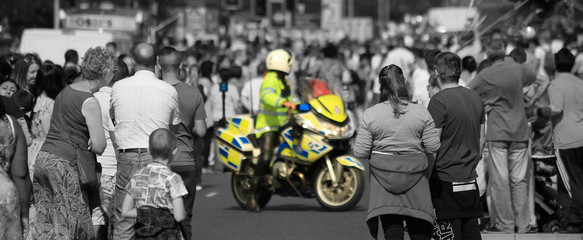 Obraz premium policja, koronawirus, covid19