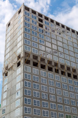 Fototapeta premium High rise building under construction.