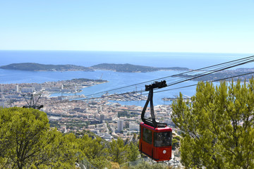 Toulon (depuis le Mont Faron)