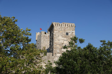 Fototapeta premium Tower of Bodrum Castle