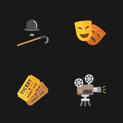 four cinema icons