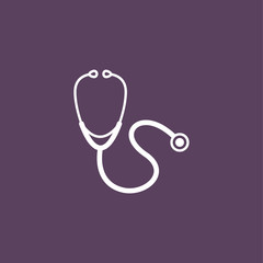 Stethoscope modern icon