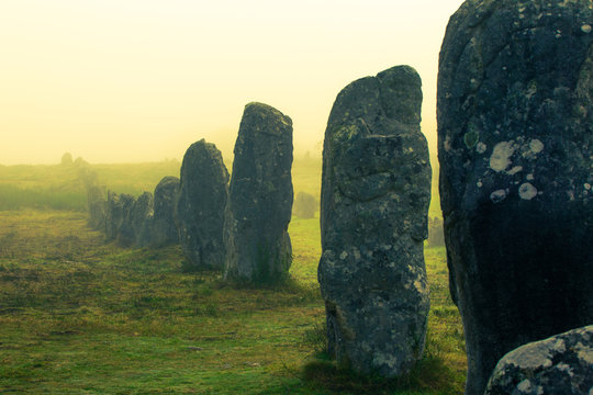 menhir in Bretagna