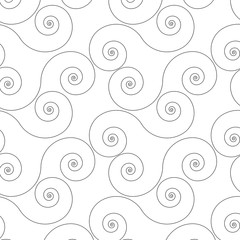 Naklejka premium Spiral pattern