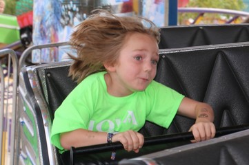 Boy on ride