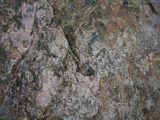 The texture of rough stone..