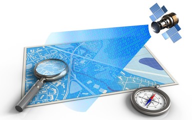 3d satellite digital signal