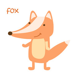 animals set - fox