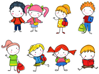 pupils boys and girls