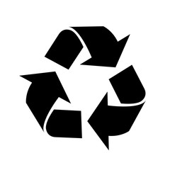 Recycle icon-Vector iconic design