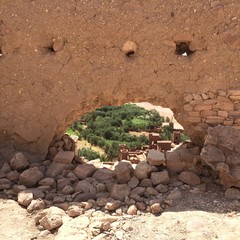 モロッコ　アイト・ベン・ハッドゥ　旅