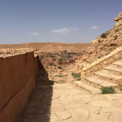 モロッコ　アイト・ベン・ハッドゥ　旅