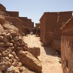 モロッコ　アイト・ベン・ハッドゥ　旅