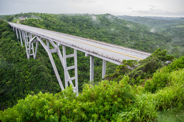 Fototapeta na wymiar The Bridge of Bacunayagua