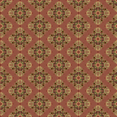 Pattern- Colored oriental ornament