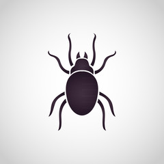 Dust mites logo vector illustration