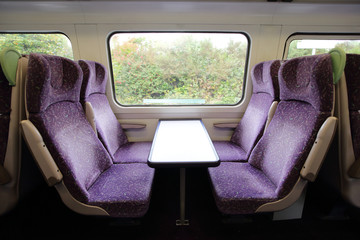 train with window