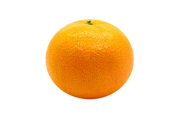 Orange isolated on the white background