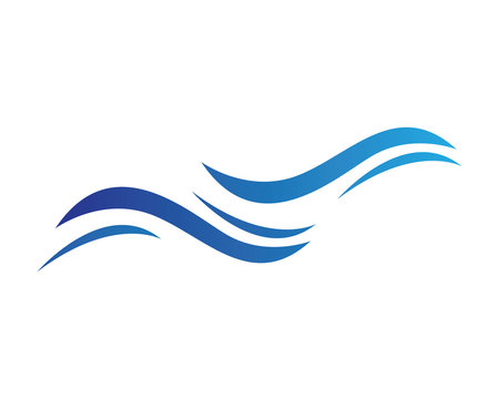 Wave logo Template 