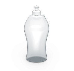 Dishwashing bottle mockup