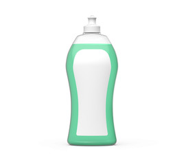 Dishwashing bottle mockup
