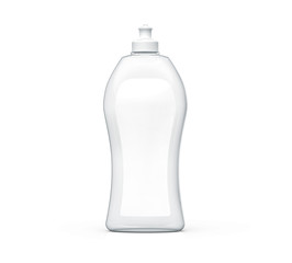 Dishwashing bottle mockup