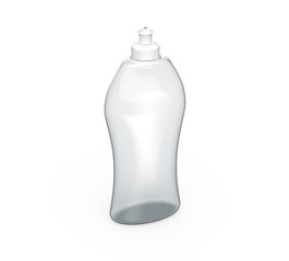 Dishwashing bottle mockup