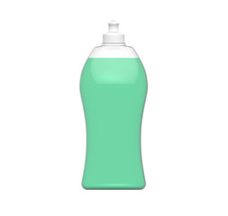Dishwashing bottle mockup