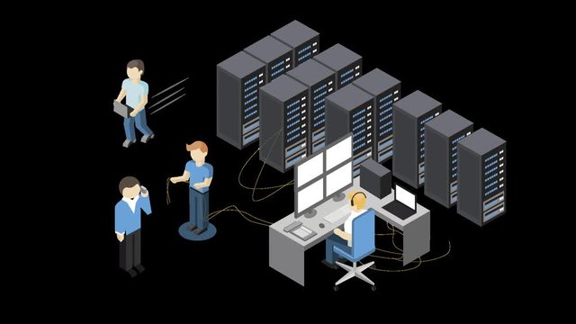Alpha Channel IT Programming server maintain 