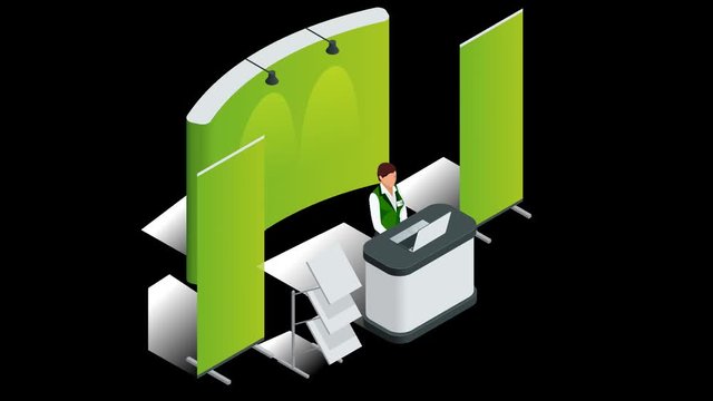 Alpha Channel Business man Marketing Strategy 