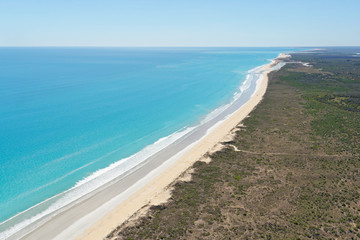 Cable Beach looking north along coastline