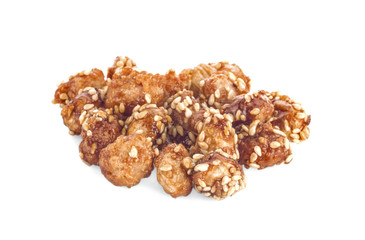 crispy sugared  nut