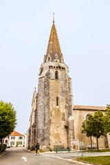 Fototapeta na wymiar église de Sainte-Marie-de-Ré