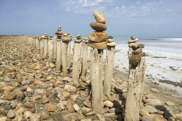 Steinm&auml;nnchen am Salzsee