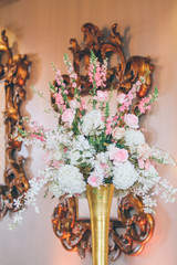 Pink and White Floral Arrangement