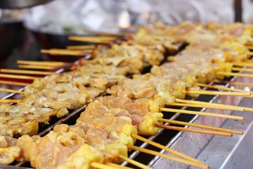 Thai steak roasted pork