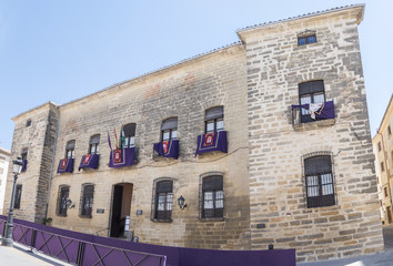 Naklejka premium Sanchez Valenzuela Palace, Baeza, Jaen, Spain