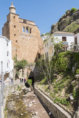 Fototapeta na wymiar Santa Maria church ruins, Cazorla, Jaen, Spain