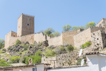 Fototapeta na wymiar Yedra castle in Cazorla, Jaen, Spain