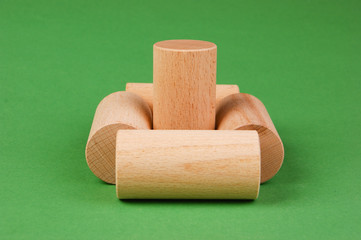 figures for the Russian game kubb