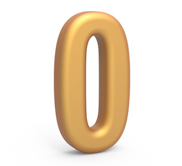 golden letter O