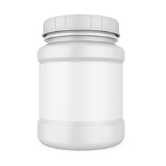 Supplement Bottle Isolated