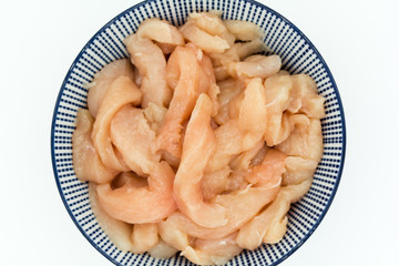 Hähnchenfleisch Putenfleisch roh und frisch