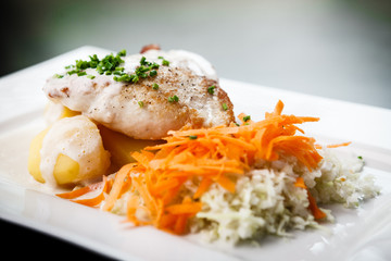 Chicken Stuffed with cream cheese