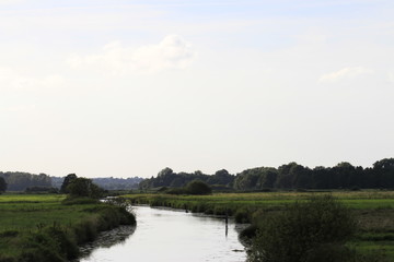 An der Wümme zwischen Nordseite und Lilienthal am Sommerende