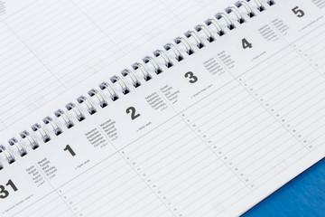 Calendario settimanale