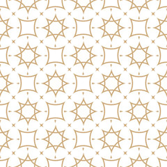 Seamless geometric pattern in Arabian style