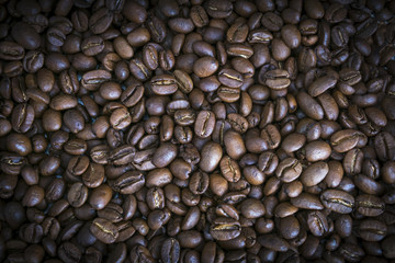 Fototapeta premium Fragrant coffee beans