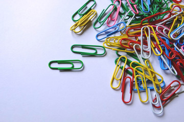 Paper Clip on with background